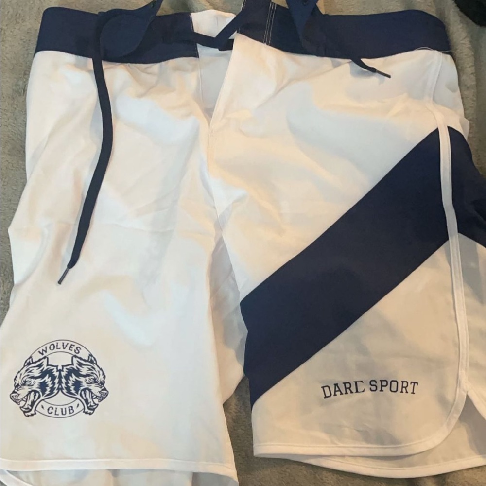 Darc Sport Men’s Physique Shorts White Size 30